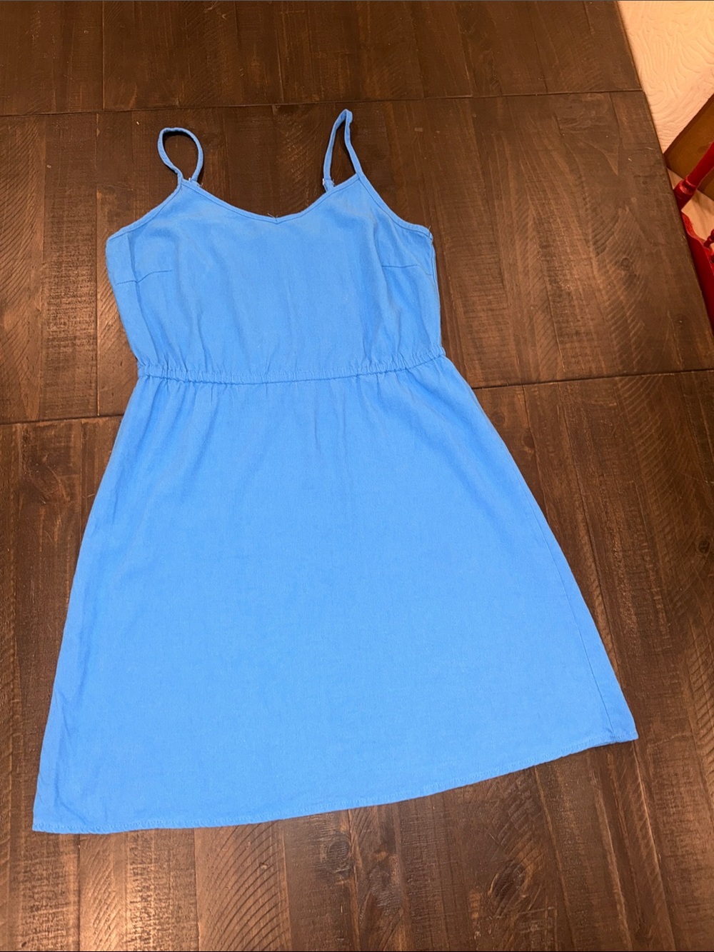 Vero Moda Cobalt Blue Adjustable Strap Short Summer Dress | Size M